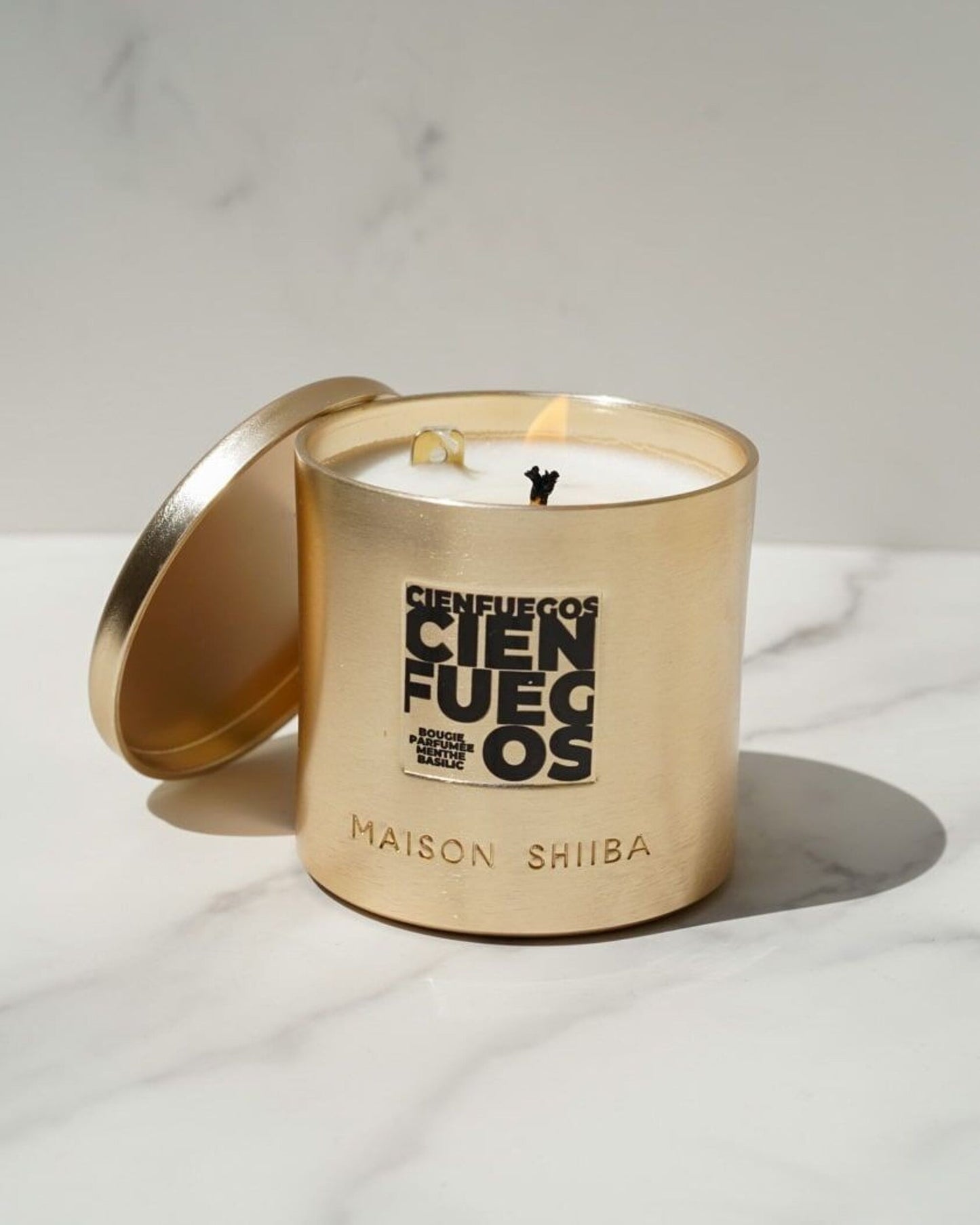 Bougie parfumée Cienfuegos – Basilic et menthe