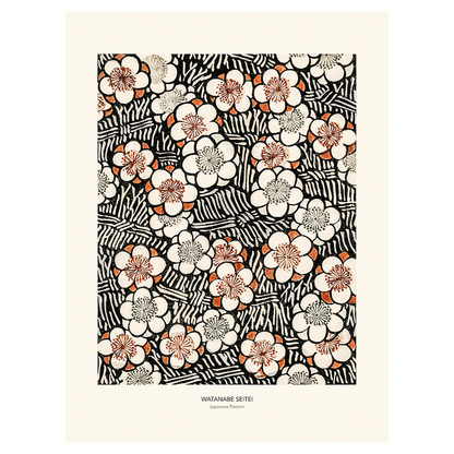 Affiche "Japanese Pattern 1 " par Watanabe Seitei